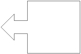 Texto explicativo em seta para a esquerda: 	